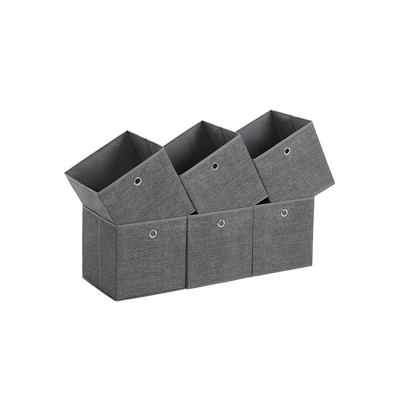 6 Cajas de Almacenamiento