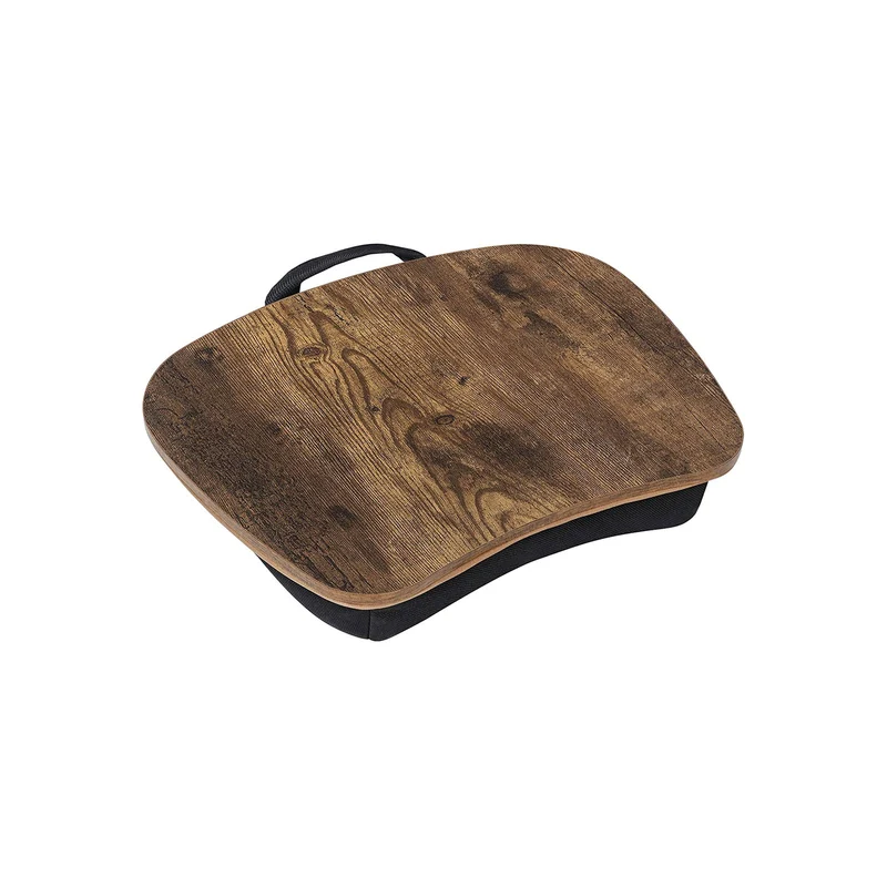 Mesa de Portátil Marrón Rústico