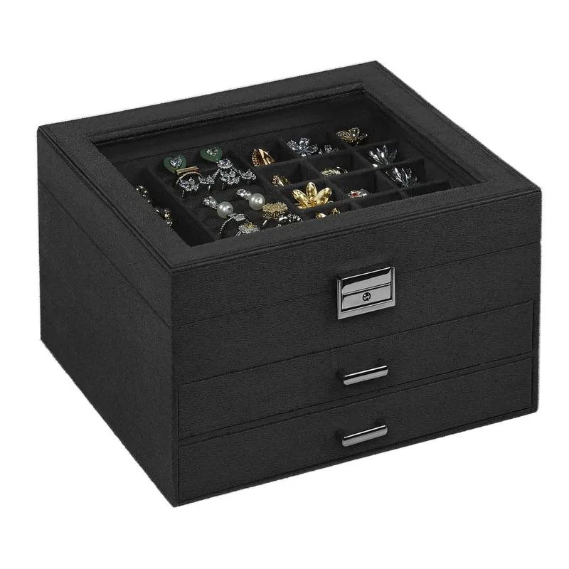 Caja de Joyas de Terciopelo