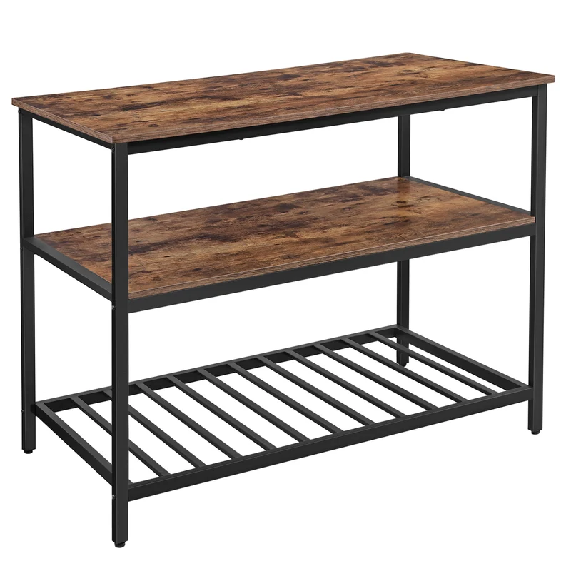 Isla de Cocina de 3 Niveles