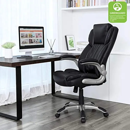 Silla De Oficina Para Ordenador Con Respaldo Alto