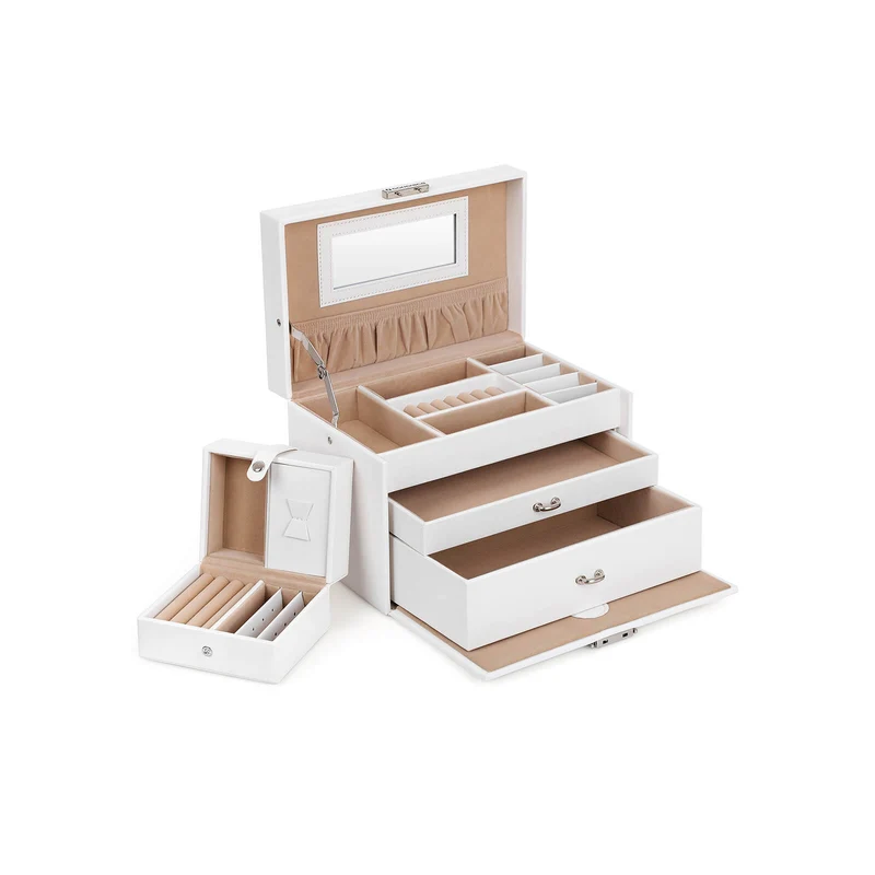 Caja de Joyería de 3 Capas
