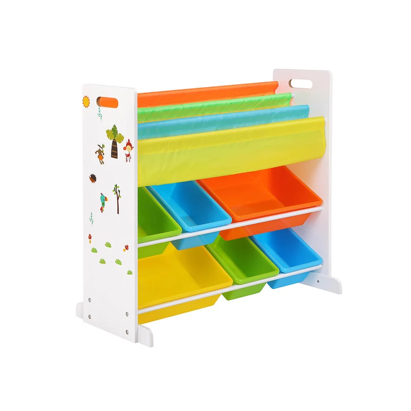 Estantería de Juguetes y Libros