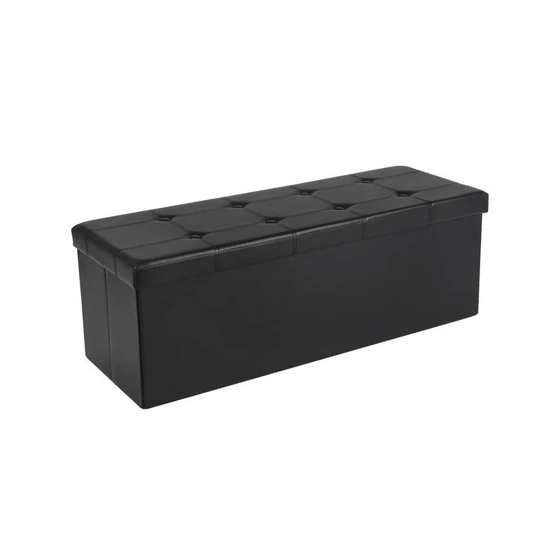 Puf con Reposapíes Plegable