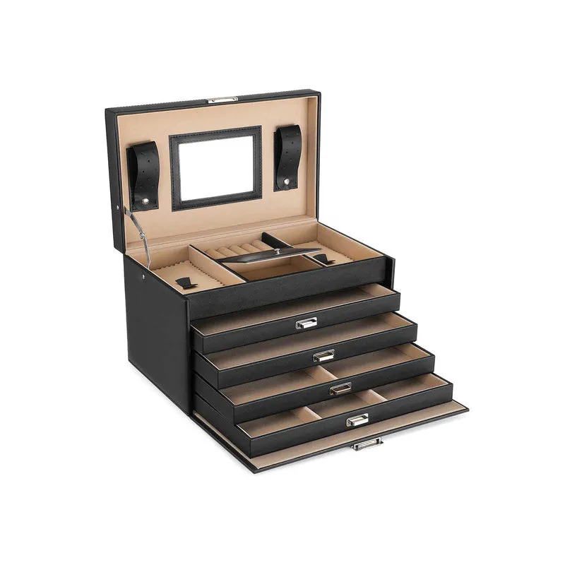 Caja Joyero con 5 Capas