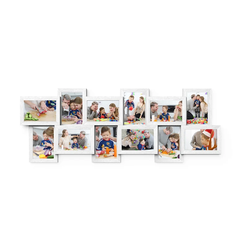 Collage de Marco de Fotos para Pared Marcos Múltiples Decoración de pared