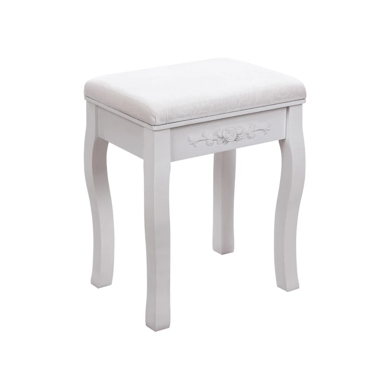 Taburete para Maquillaje de Madera