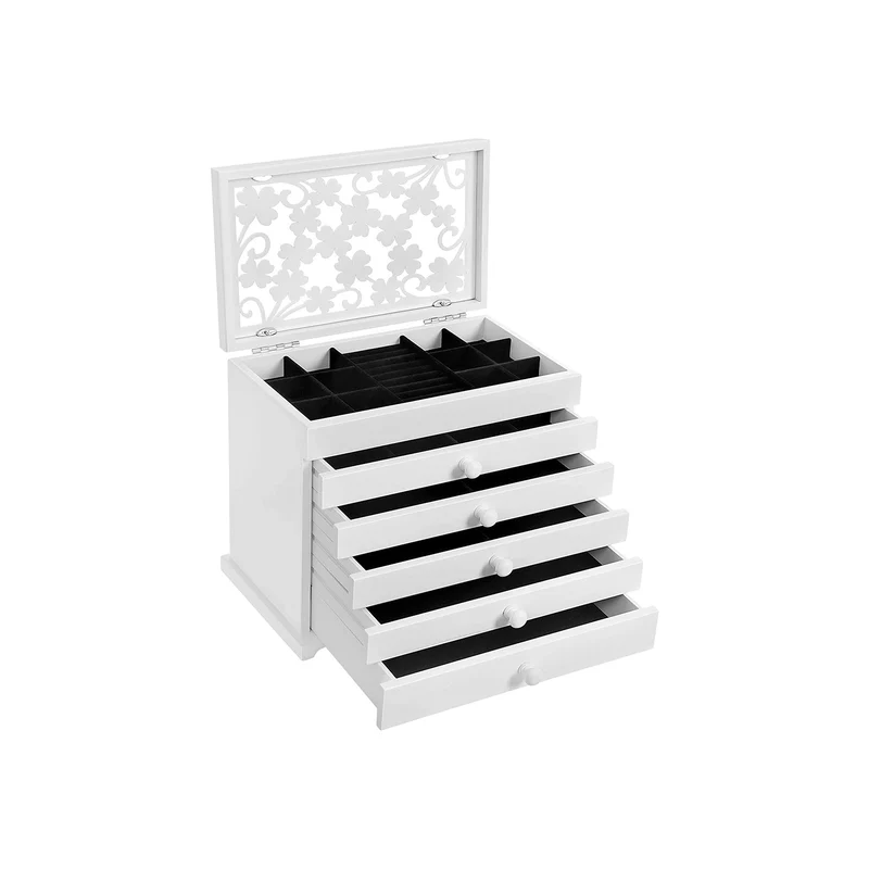 Caja de Joyas con 5 Cajones