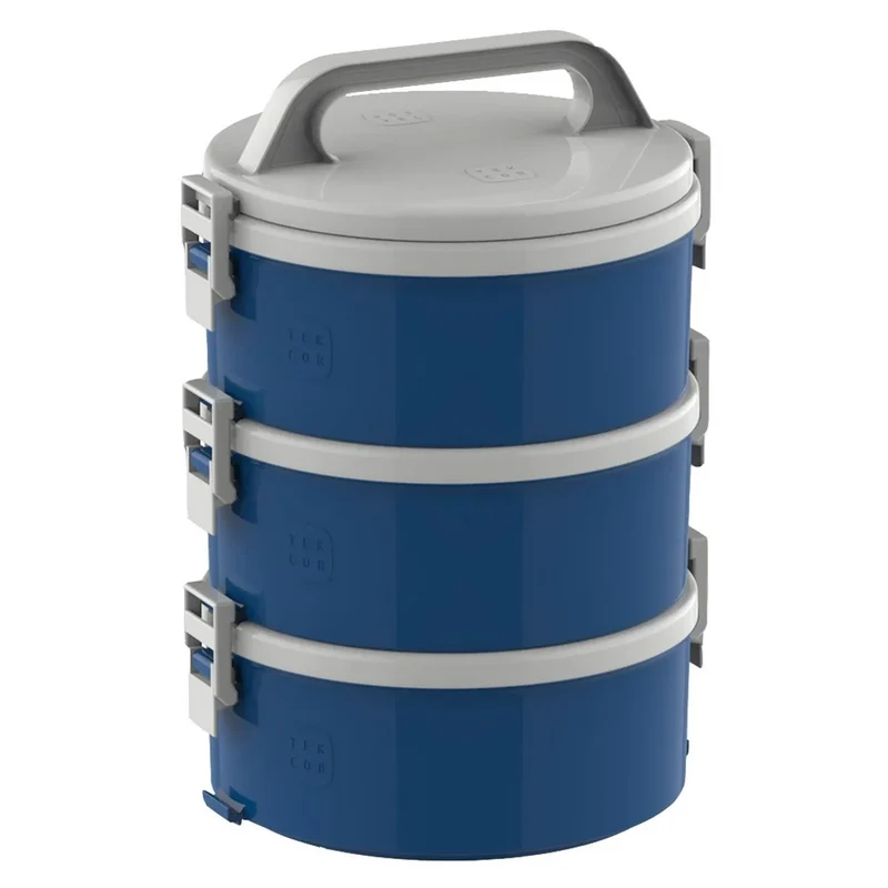 VIANDA TERMICA TEKCOR 1,5L 3 PZA (1S1D1T)