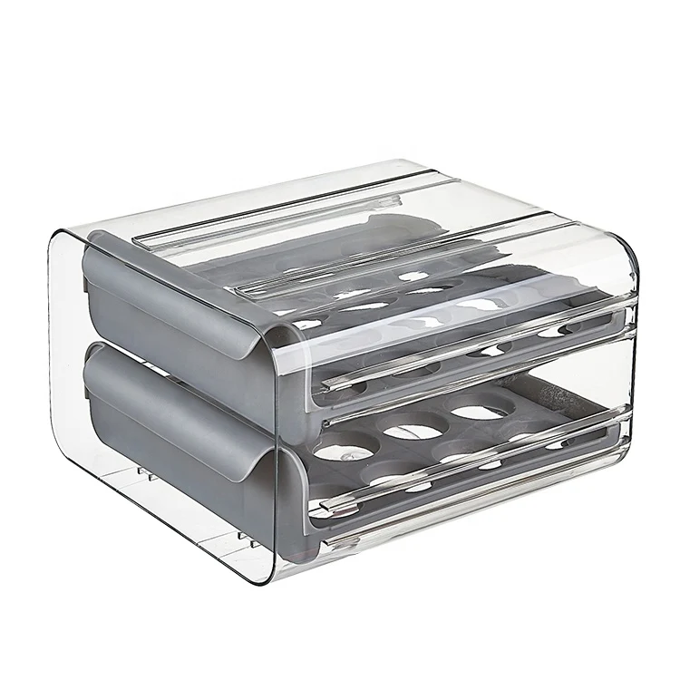 Organizador de Huevos de 2 Niveles para Refrigeradora