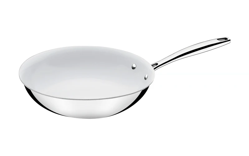 SARTEN HONDA ACERO INOXIDABLE CON CERAMICA 26 CM 2