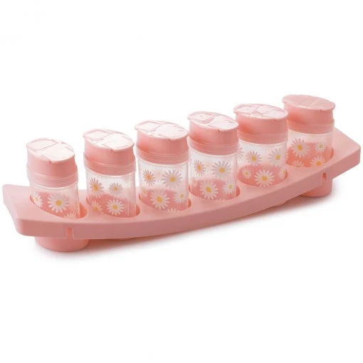 PORTA CONDIMENTOS DECORA 7PZS 100ML CADA
