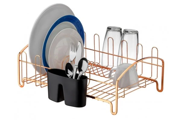 ESCURRIDOR DE PLATO- ROSE GOLD