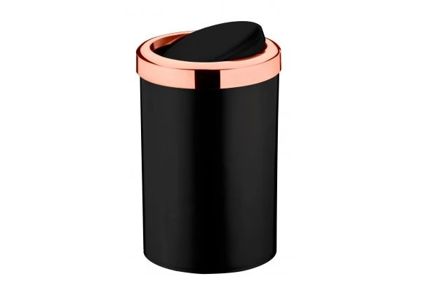 BASURERO 8LTS - NEGRO MATE