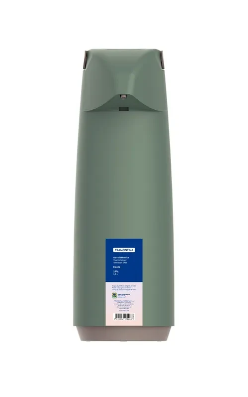 TERMO CON SIFON 1.80LTS - VERDE/BEIG