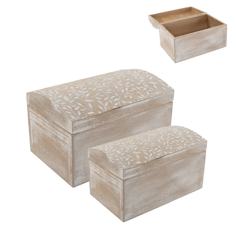 CAJAS HOJAS MADERA