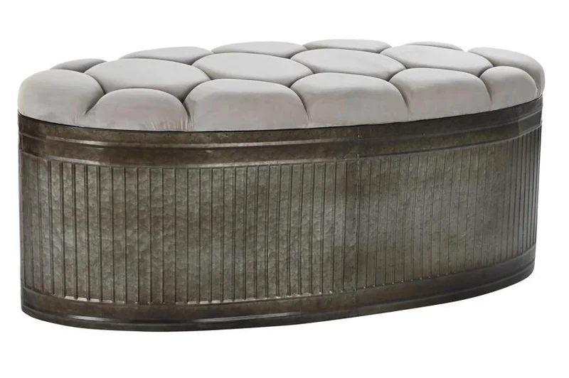 DESCALZADORA METAL POLIESTER 121X44X47,5 BEIGE