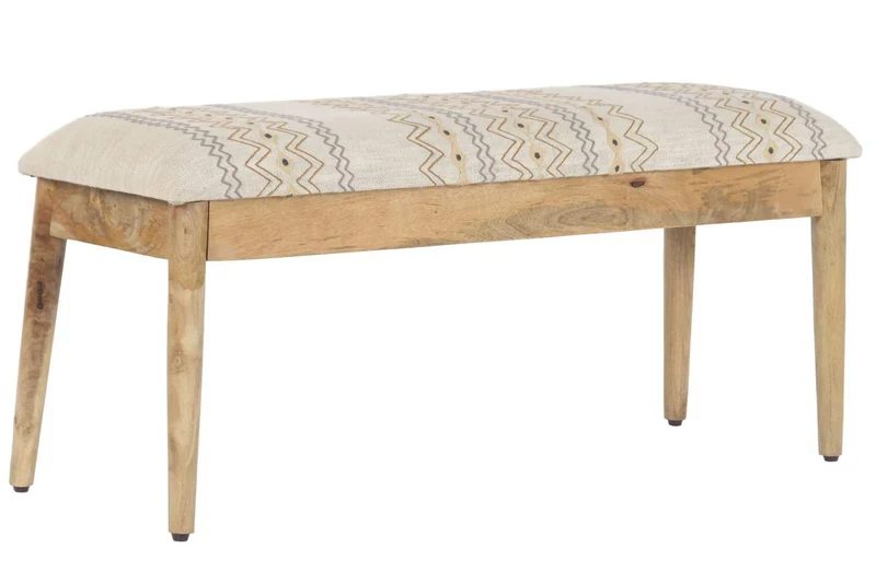 DESCALZADORA ALGODON MANGO 113X35X45 IKAT BORDADO