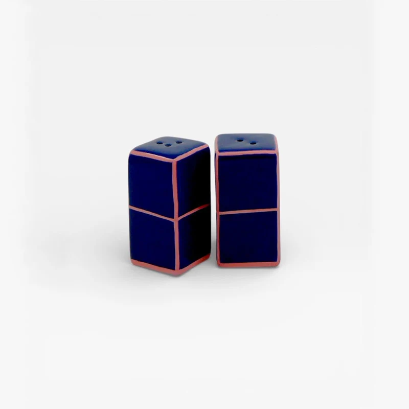 Set Salero Pimentero Azul / Rosa