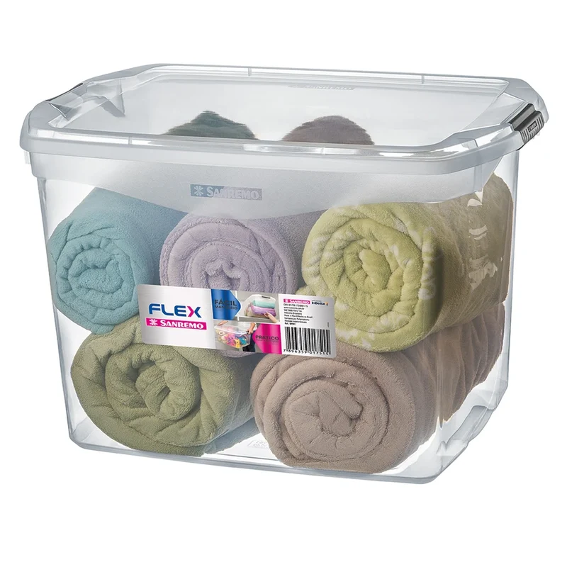CAJA ORGANIZ PLASTICO SANREMO 80L