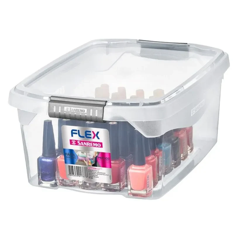CAJA ORGANIZ PLASTICO SANREMO 6L