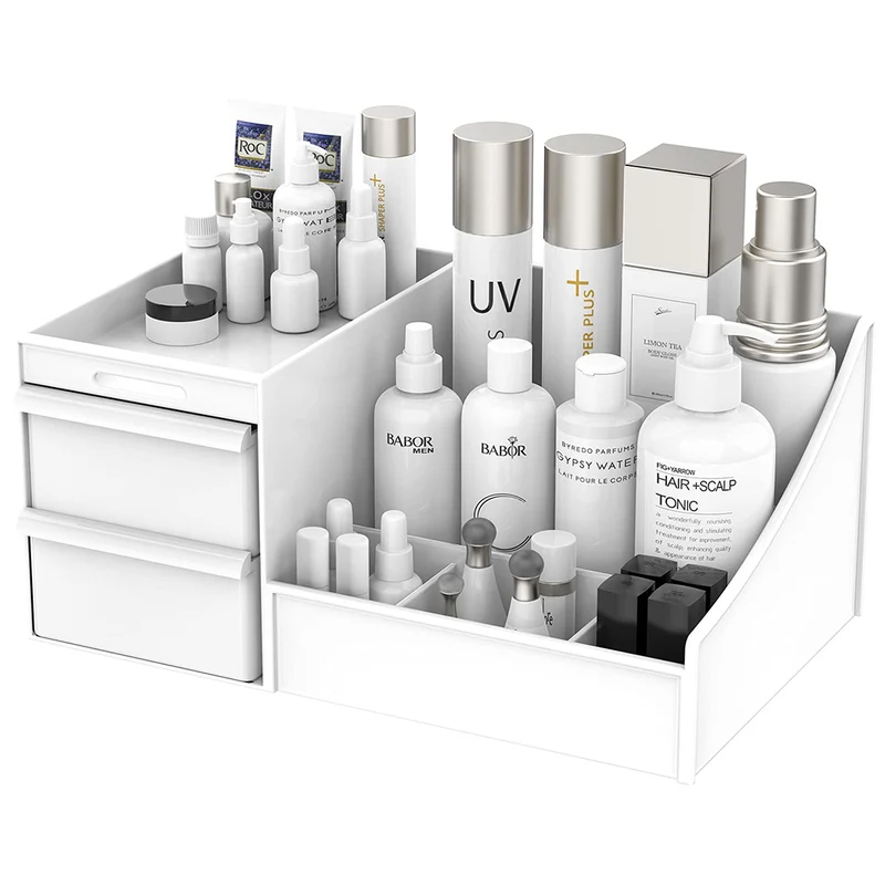 Organizador Multiuso con 2 Cajones y 7 Compartimentos