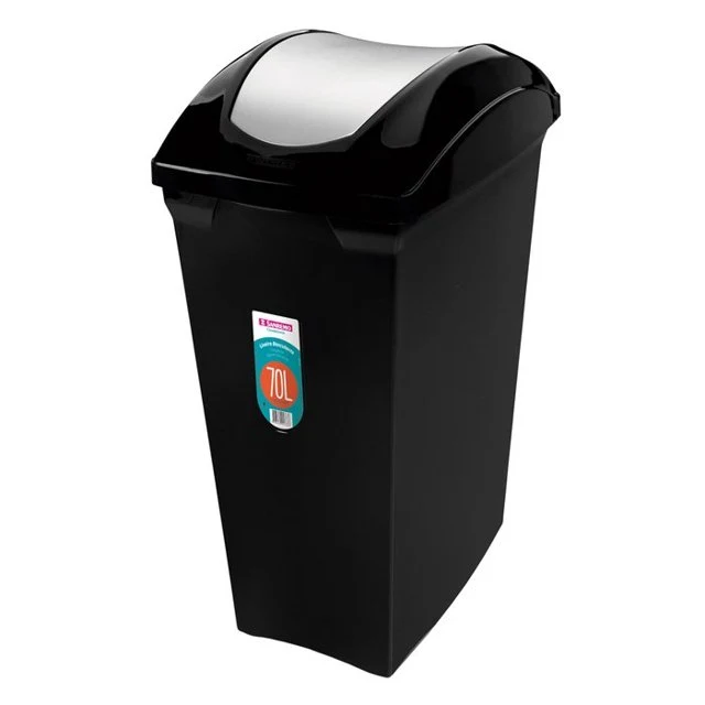 BASURERO BASCUL PLASTICO SANREMO 70L