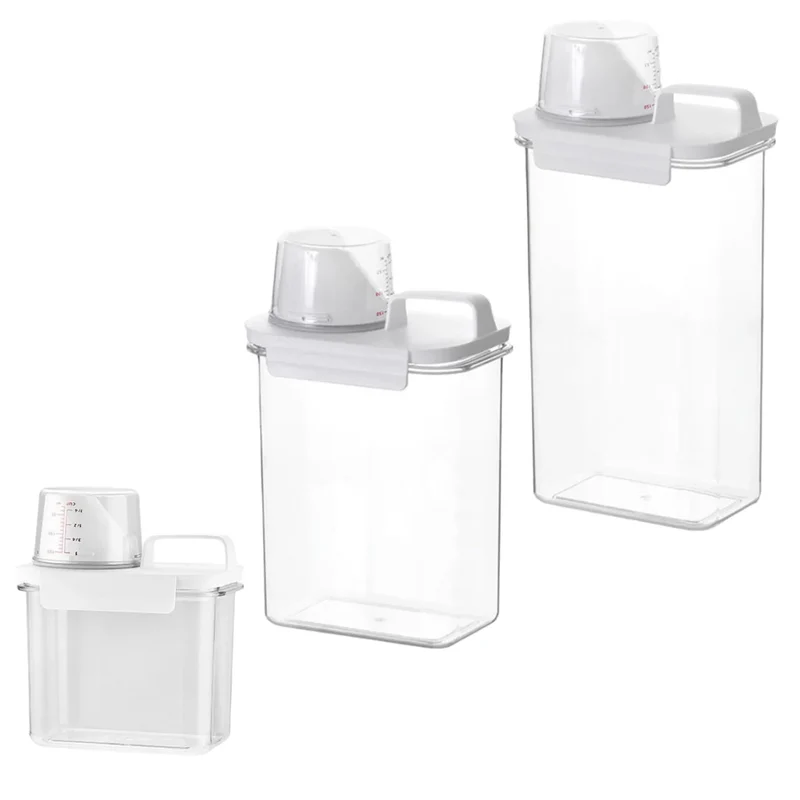 Set de Recipientes para Alimentos con Taza Medidora