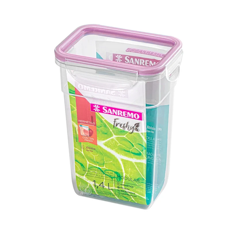 HERMETICO C/ TRABA PLAST SANREMO 1,4L