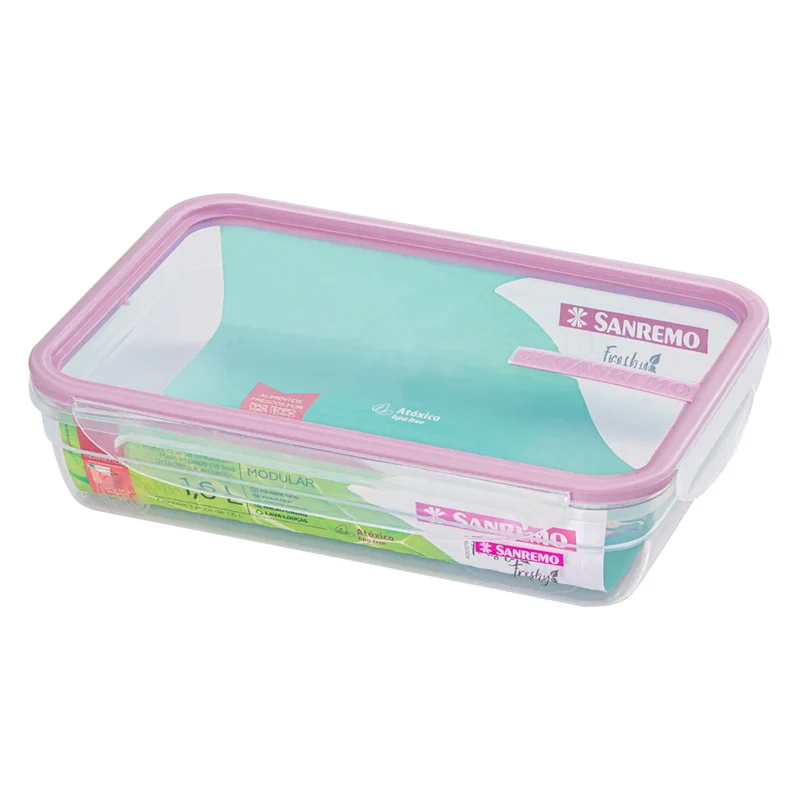 HERMETICO C/ TRABA PLAST SANREMO 1,6L