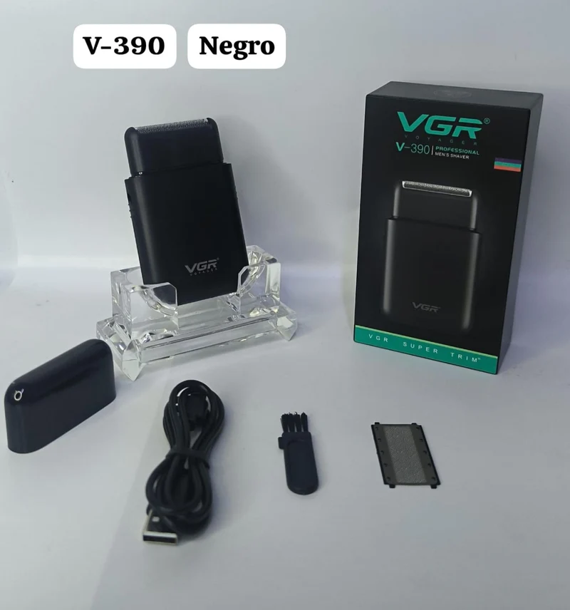 Rasurador portátil V-390 recargable
