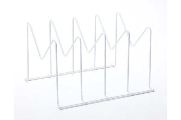 SOPORTE PARA MOLDES Y SARTEN - BLANCO