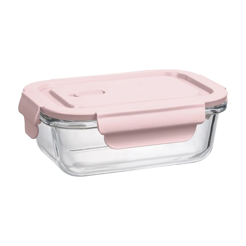 BOWL DE VIDRIO BOROSILICATO 1.04LTS T/ROSADA