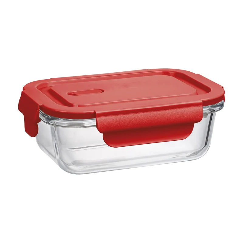 BOWL DE VIDRIO BOROSILICATO 0.41LTS T/ROJO