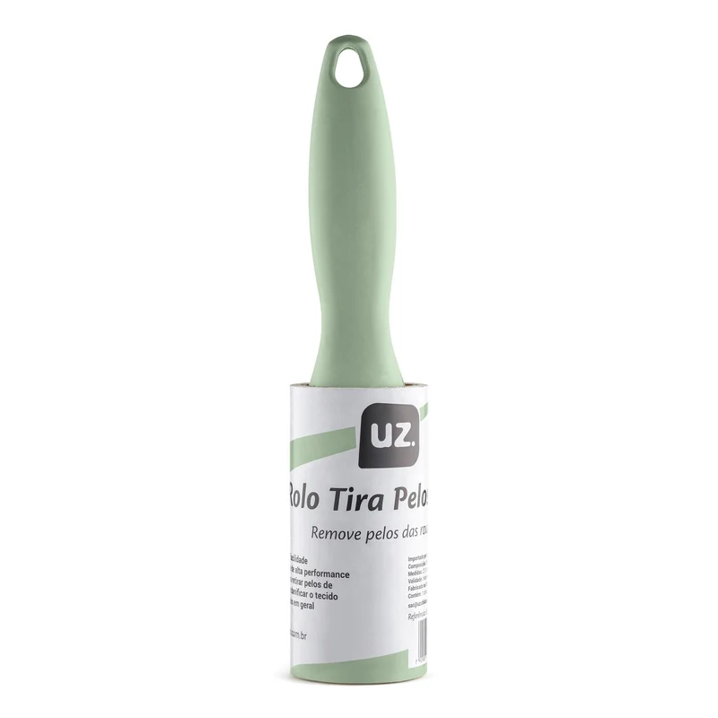 ROLLO DE CINTA ADHESIVAS. PARA LA LIMPIEZA DE ROPA. 30 HOJAS VERDE MENTA