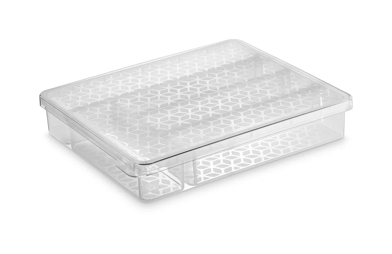 ORGANIZADOR MULTIUSO PP C/TAPA TRANSPARENTE