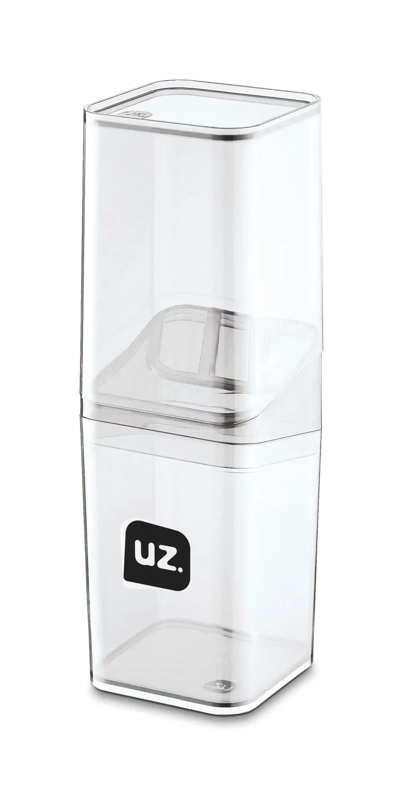 PORTA CEPILLO C/TAPA SLIM TRANSPARENTE