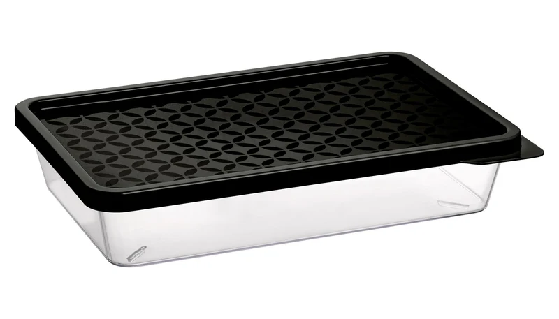 ORGANIZADOR SLIM TRANSP. TAPA NEGRA