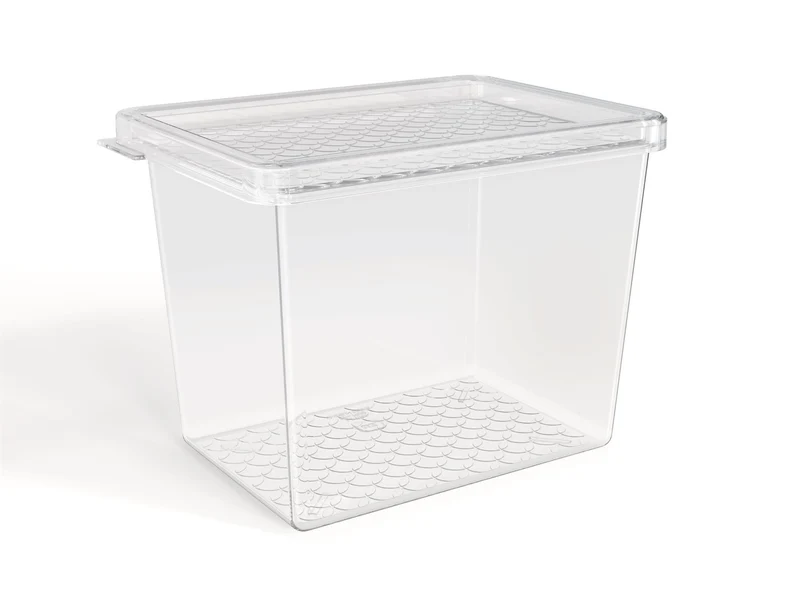 ORGANIZADOR MULTIUSO 1.3LTS TRANSP. TAPA TRANSP.