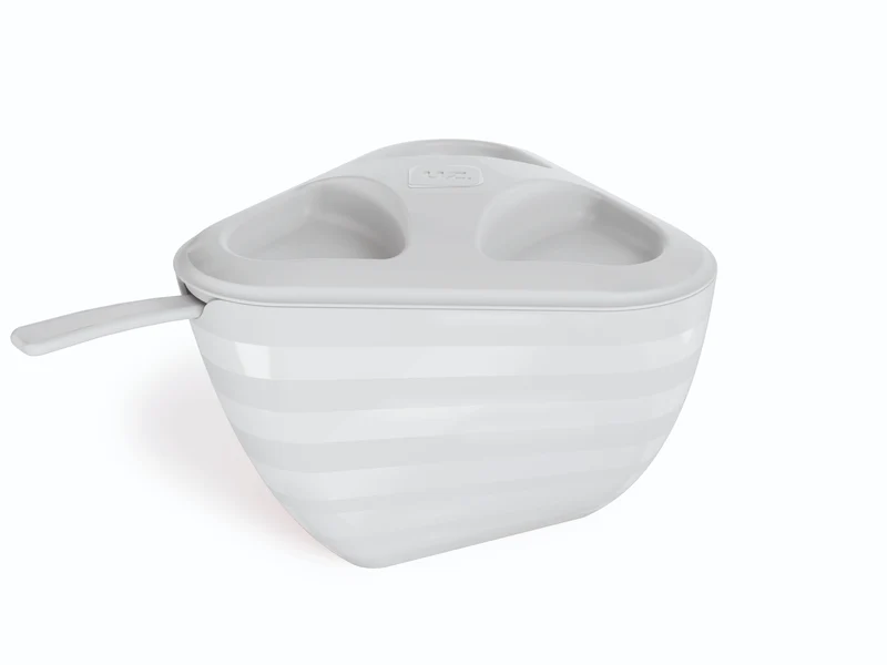 CONTENEDOR DE HARINA SLIM BLANCO SOLIDO