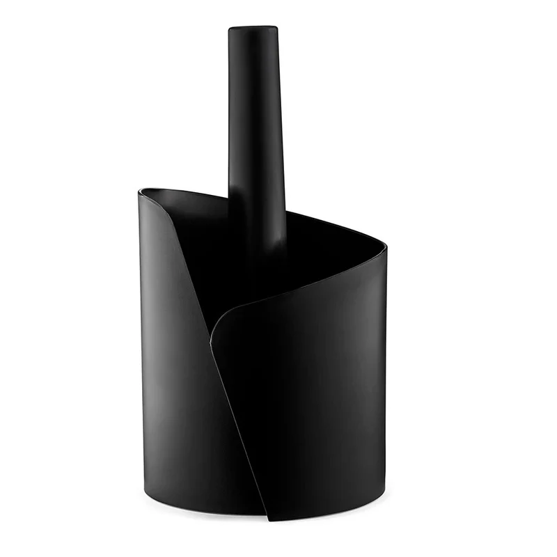 PORTA PAPEL TOALLA NEGRO SOLIDO