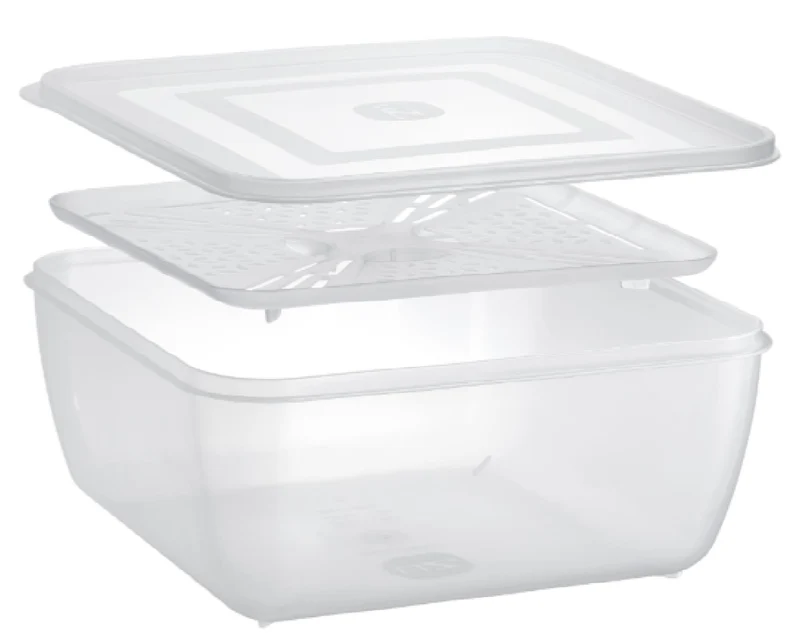 SECADOR DE VERDURA TRANSPARENTE