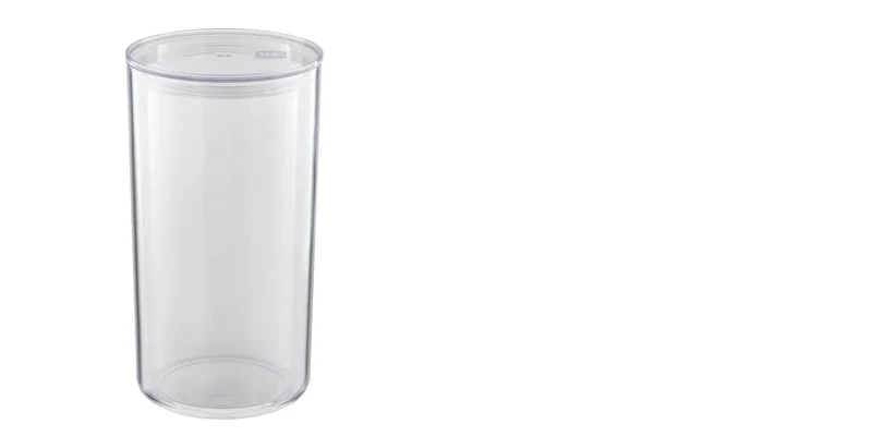 ORGANIZADOR C/TAPA TRANSP. HERMETICA 1,9L TRANSP.