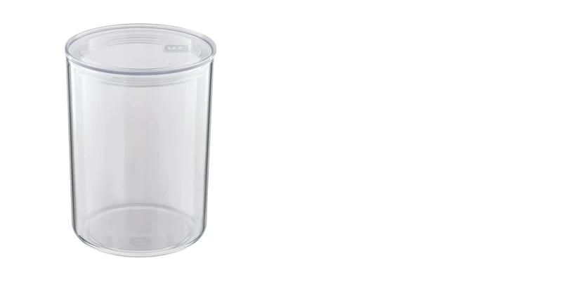 ORGANIZADOR C/TAPA TRANSP. HERMETICA 1,4L TRANSP.