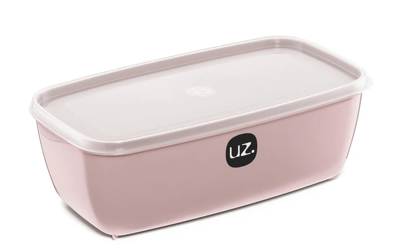CONTENEDOR RECTANGULAR 3L ROSA