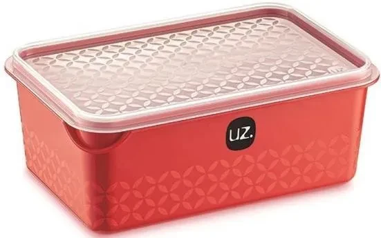CONTENEDOR MULTIUSO 1 LTS ROJO