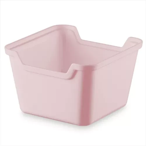 ORGANIZADOR DE CAJONES 85X85 ROSADO SOLIDO