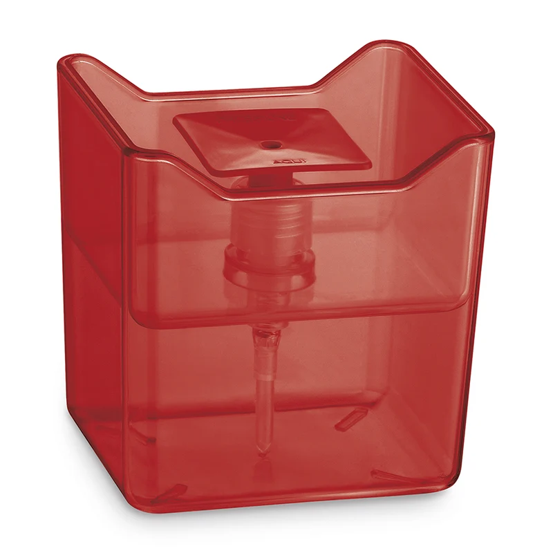 PORTA DETERGENTE PREMIUN ROJO TRNSL