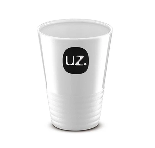 VASO 300ML PLUS BLANCO SOLIDO