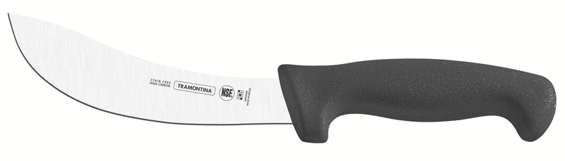 CUCHILLO CURVO 7" NEGRO
